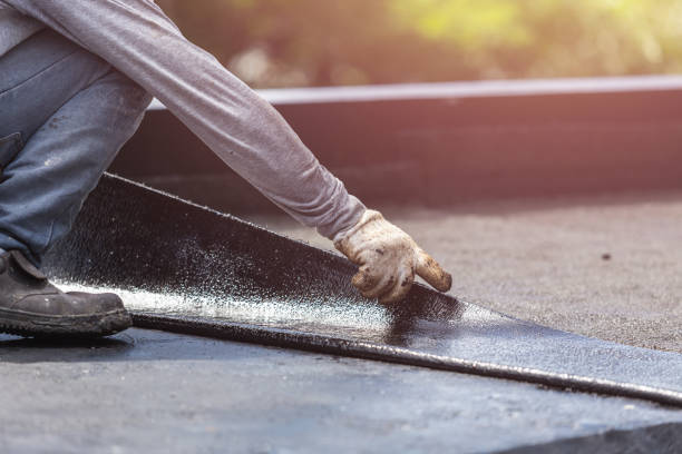 Professional Waterproofing technician working in Waynetown, IN